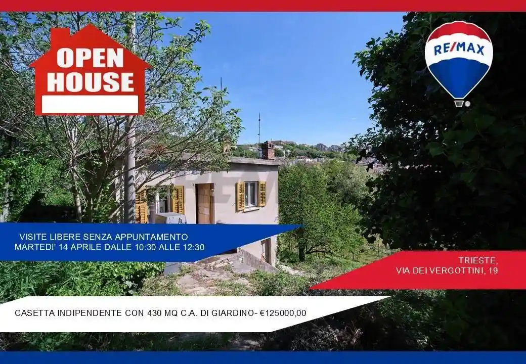 Casa indipendente in vendita a Trieste