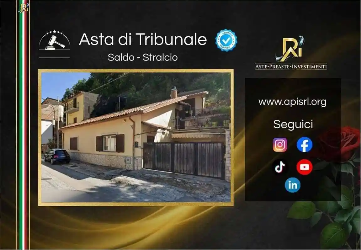 Casa indipendente in vendita a Capistrello
