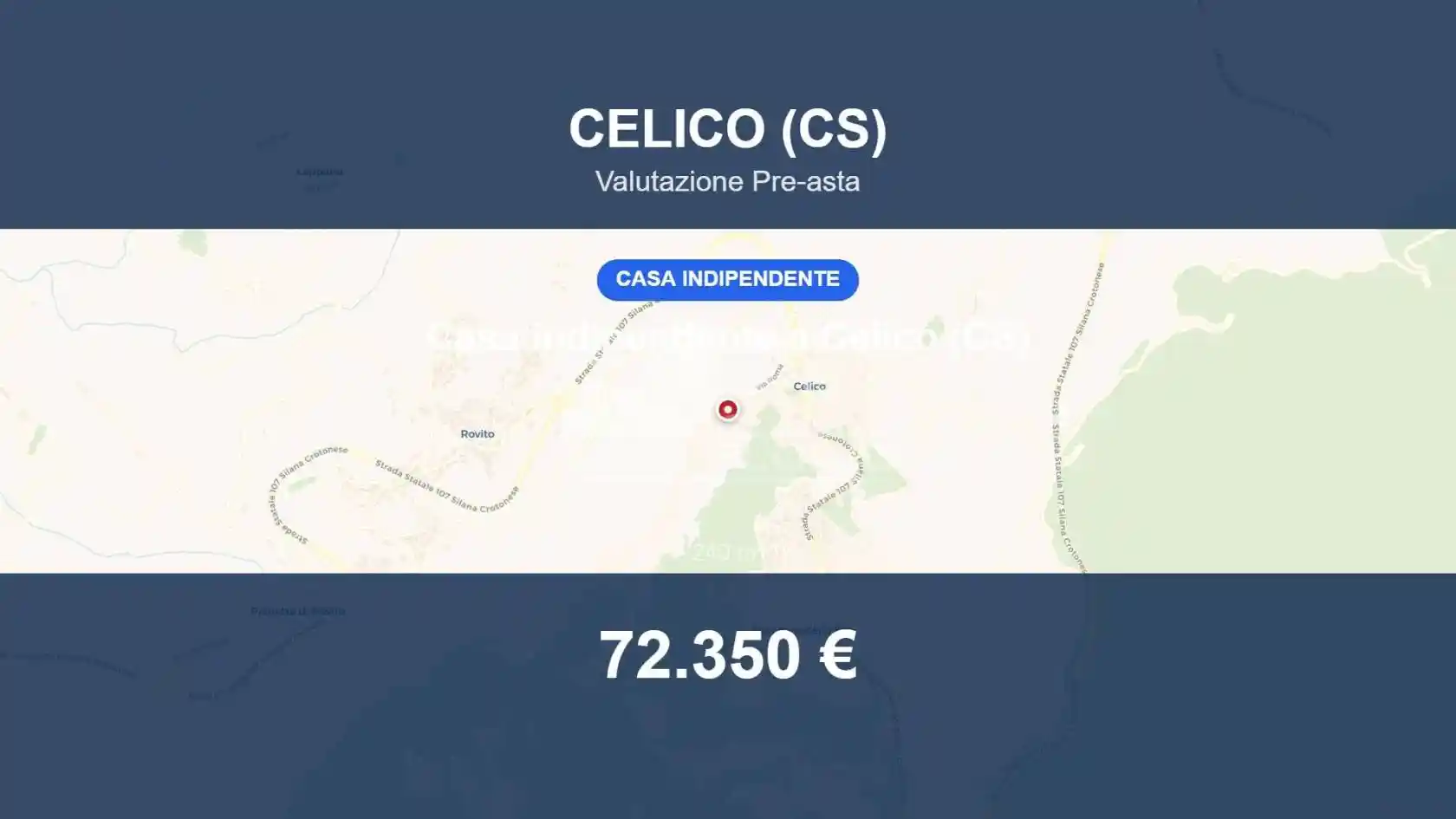 Villa in vendita a Celico