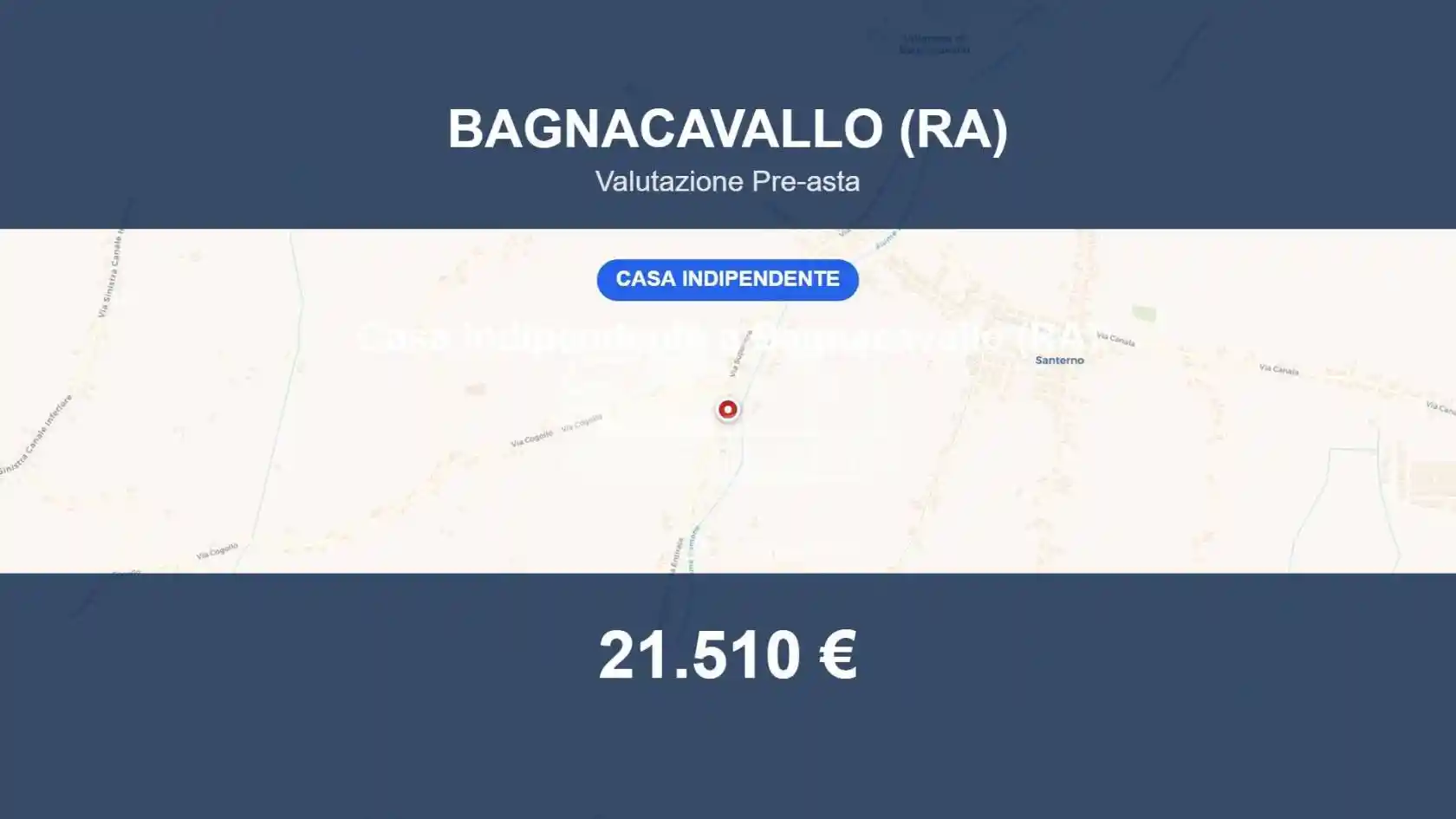 Villa in vendita a Bagnacavallo