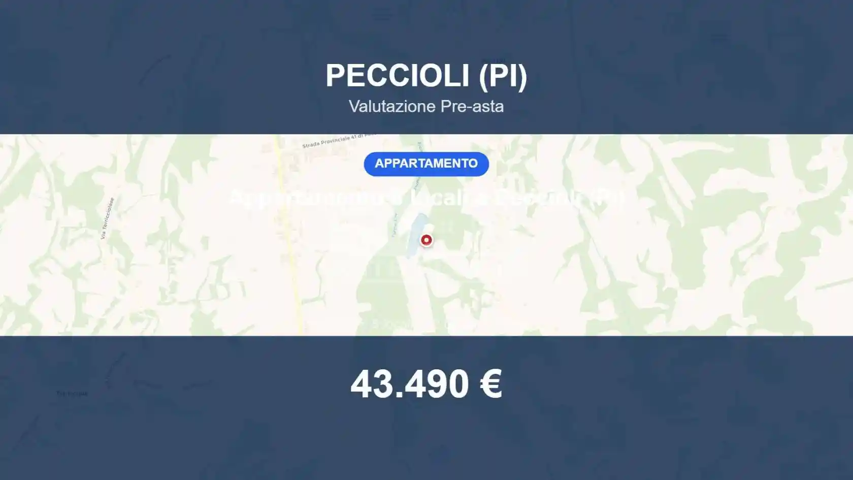 Appartamento in vendita a Peccioli