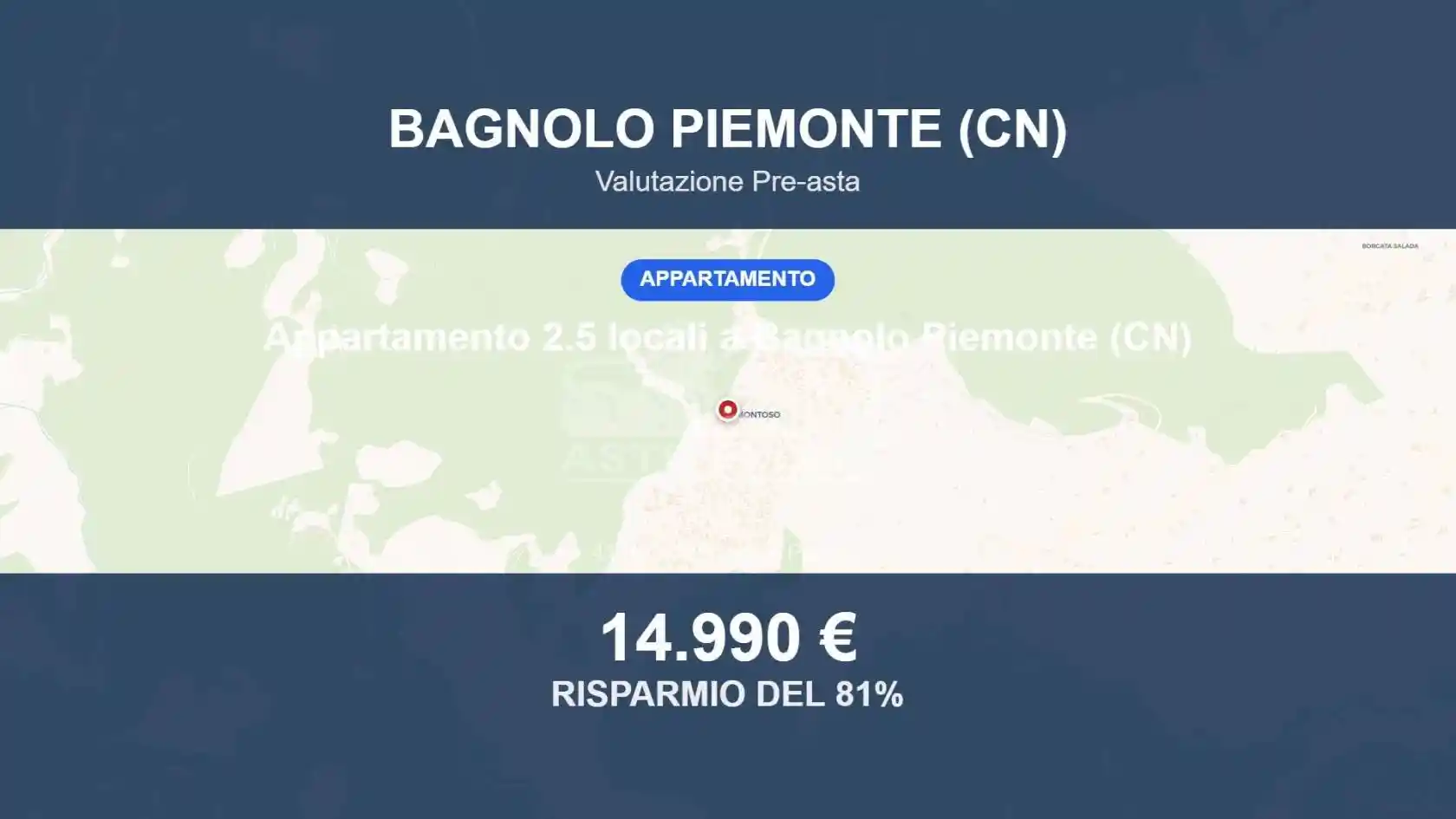 Appartamento in vendita a Bagnolo Piemonte