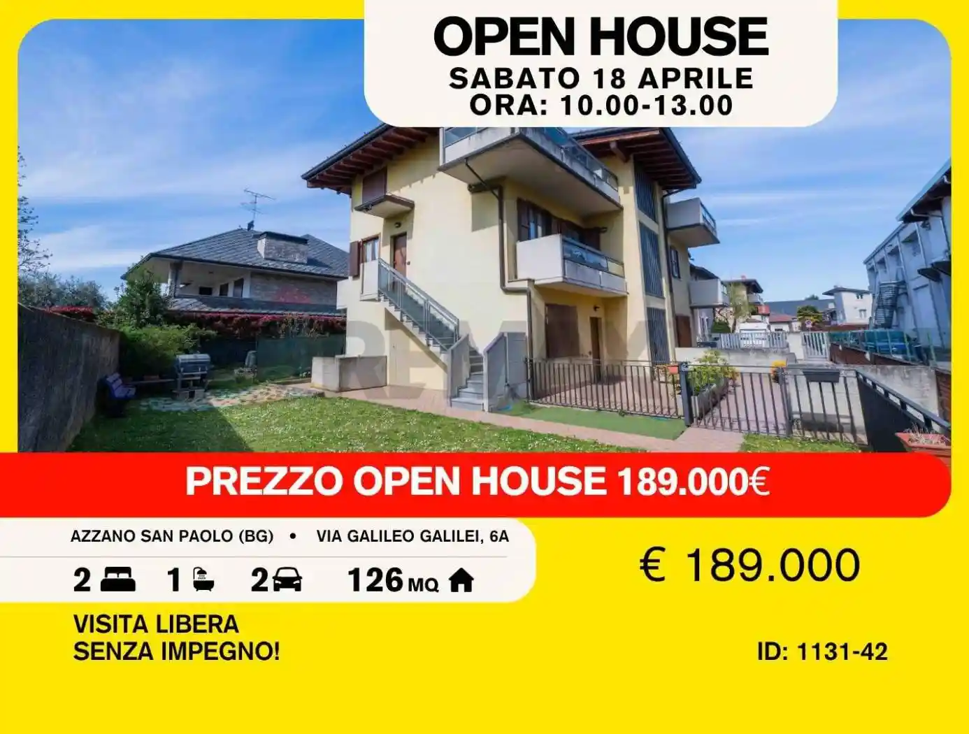 Appartamento in vendita a Azzano San Paolo