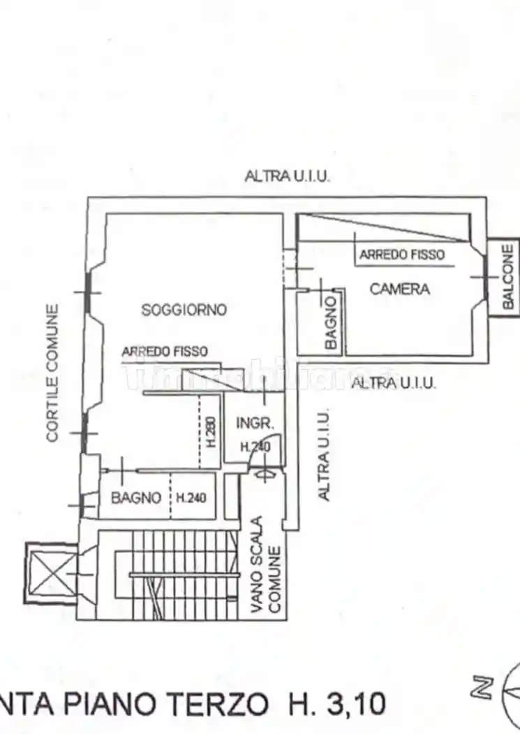 Appartamento in vendita a Milano