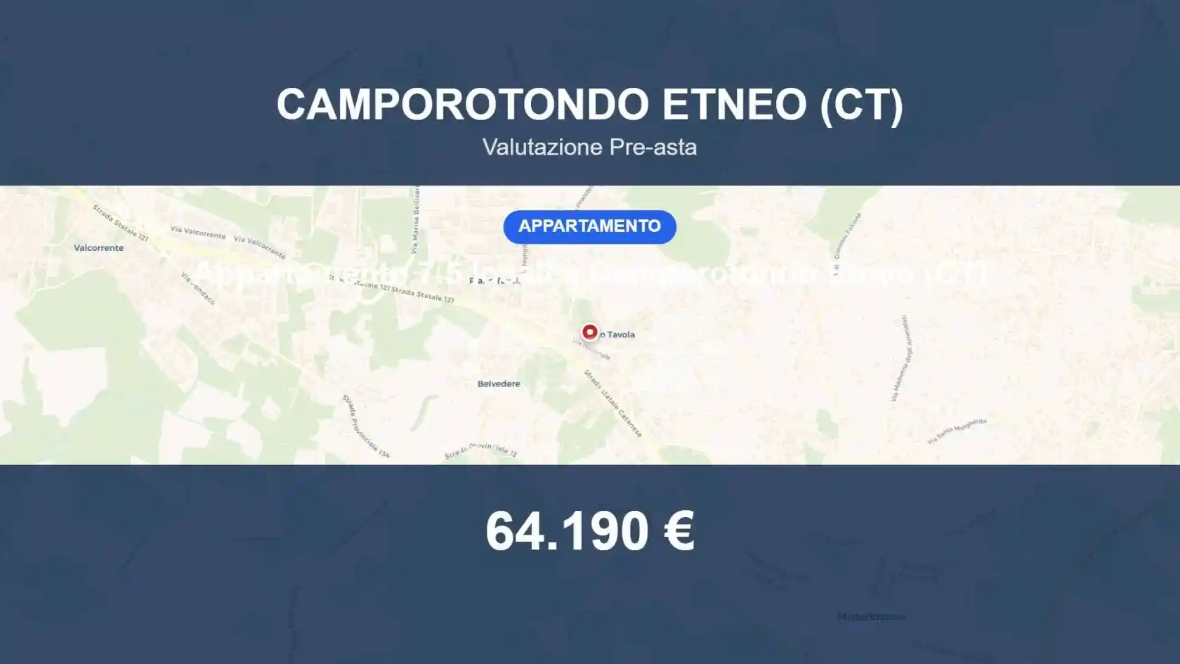 Appartamento in vendita a Camporotondo Etneo