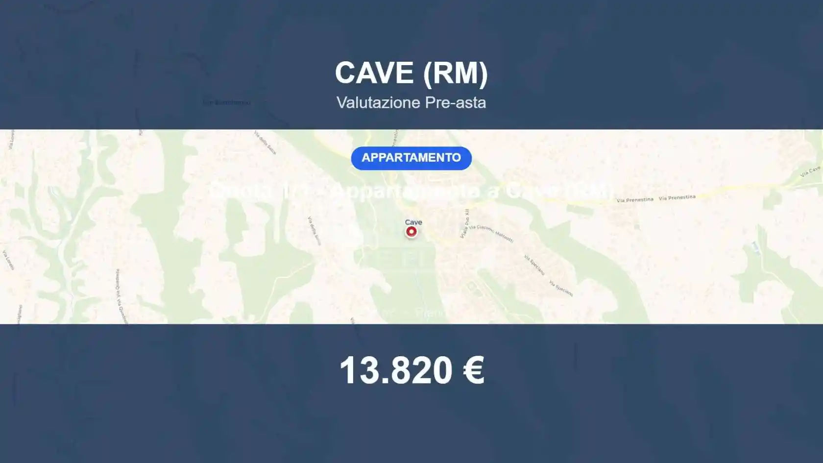 Appartamento in vendita a Cave
