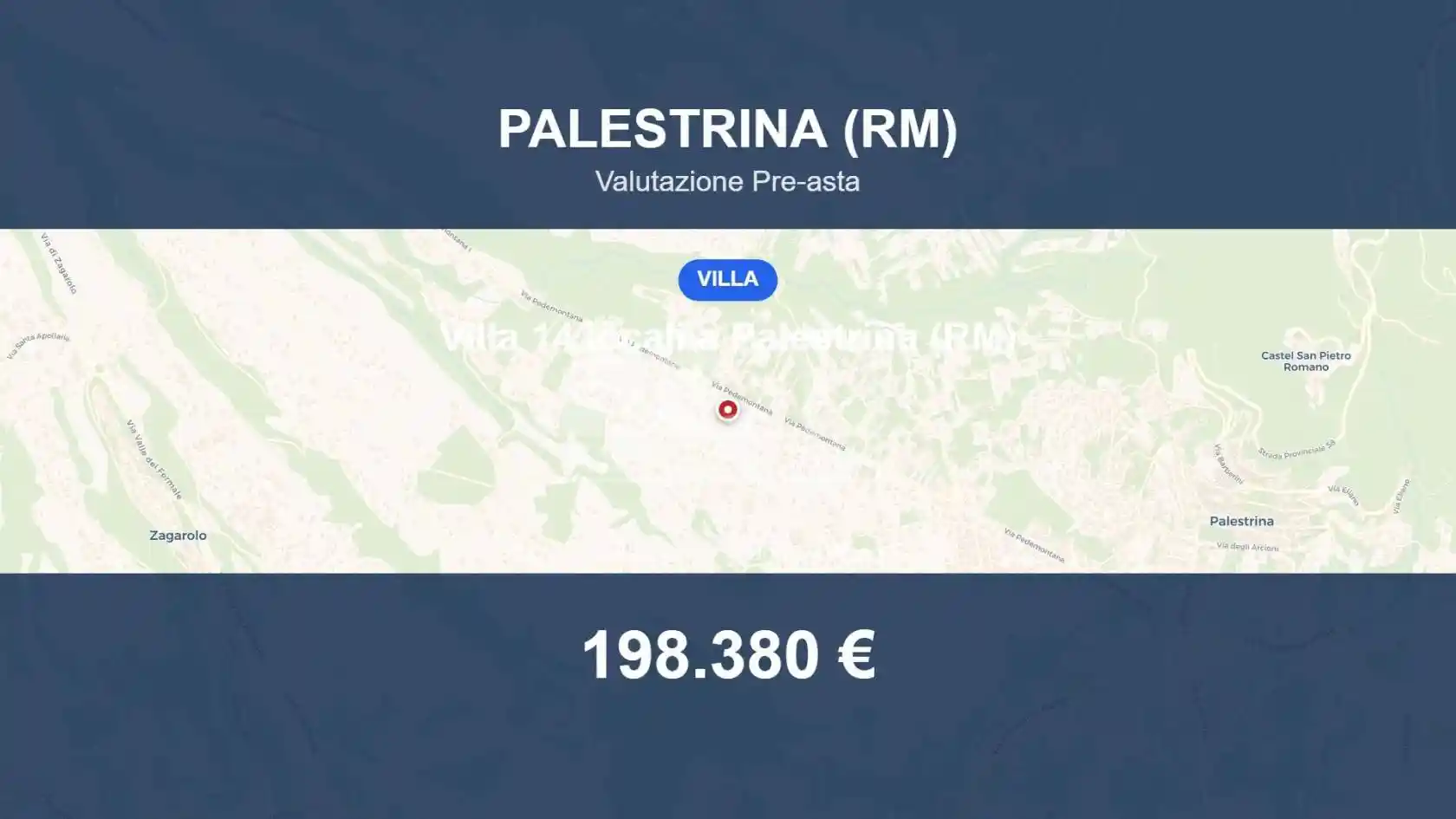 Villa in vendita a Palestrina