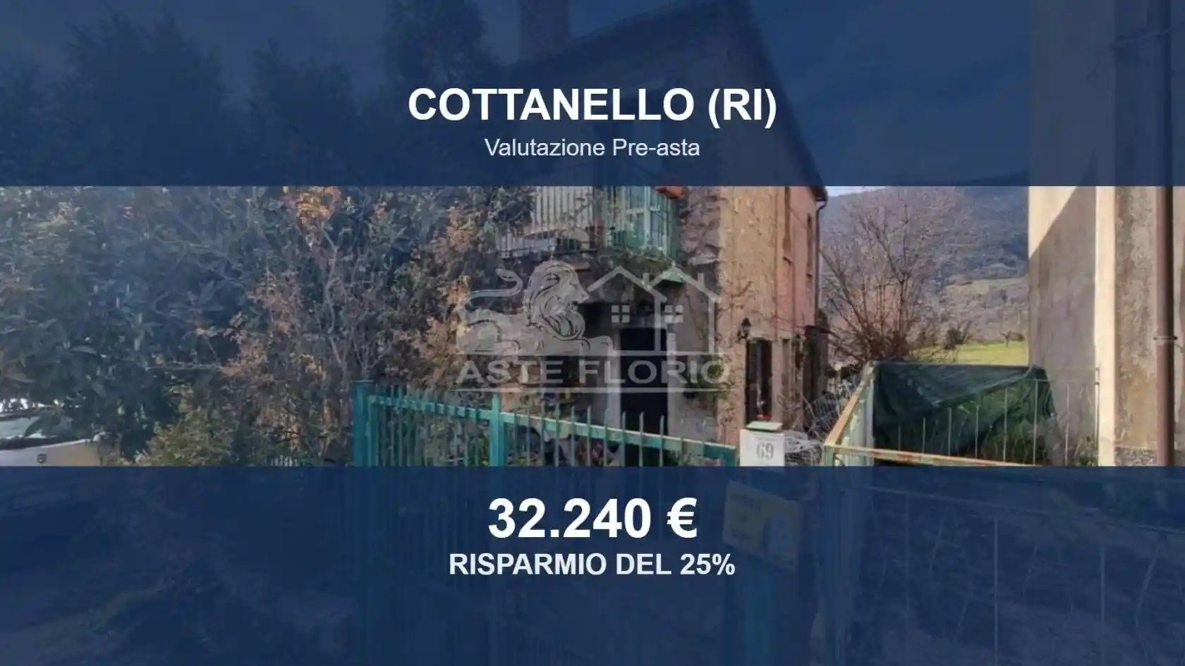 Villa in vendita a Cottanello