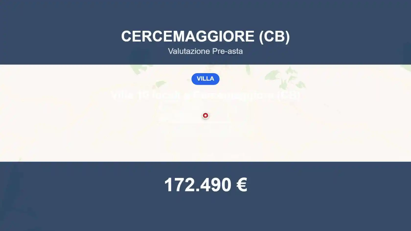 Villa in vendita a Cercemaggiore