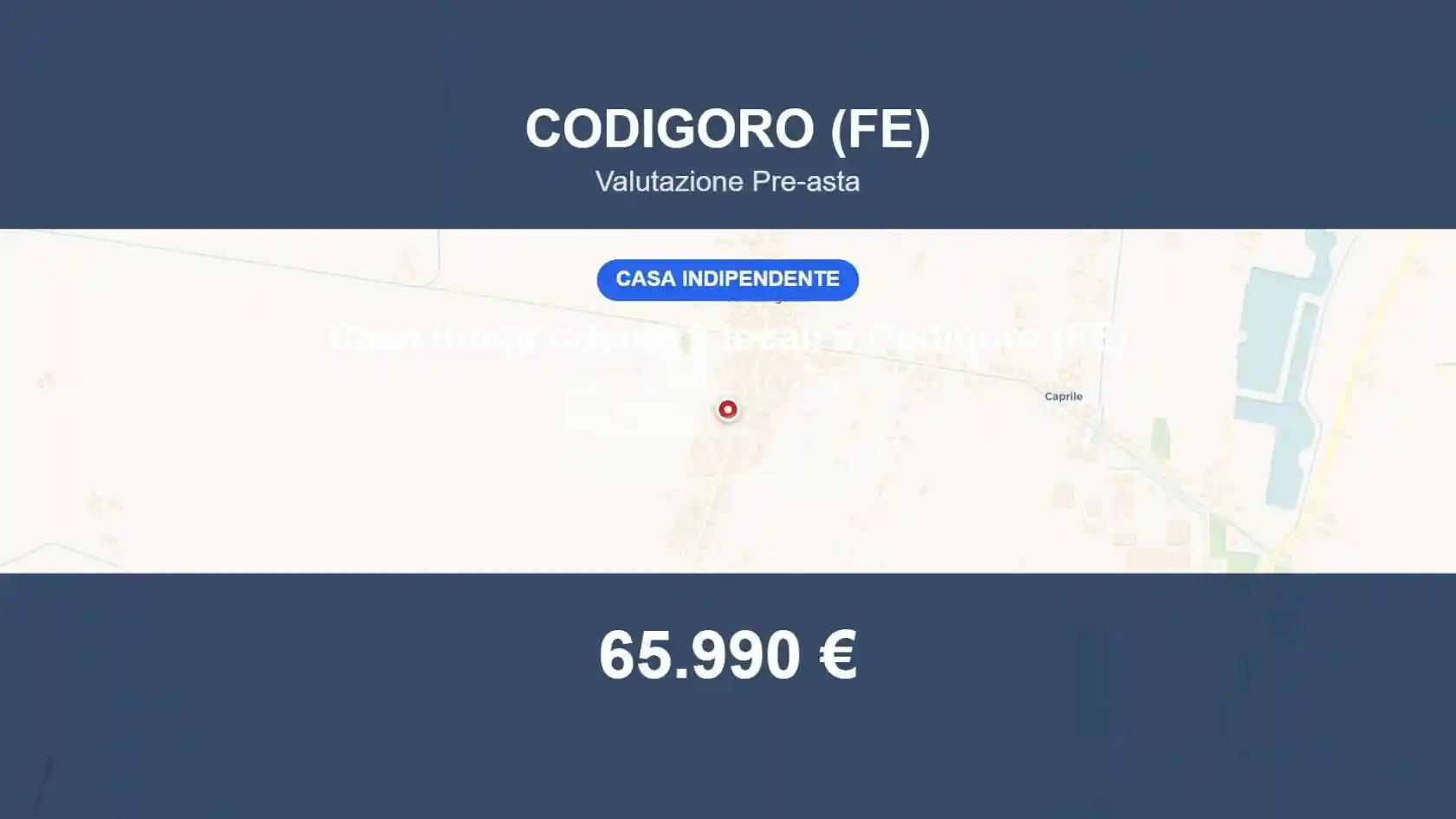 Villa in vendita a Codigoro