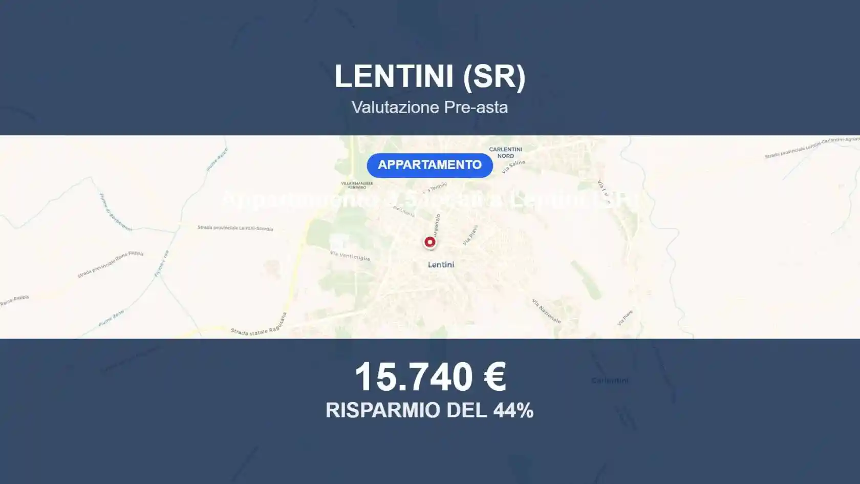 Appartamento in vendita a Lentini