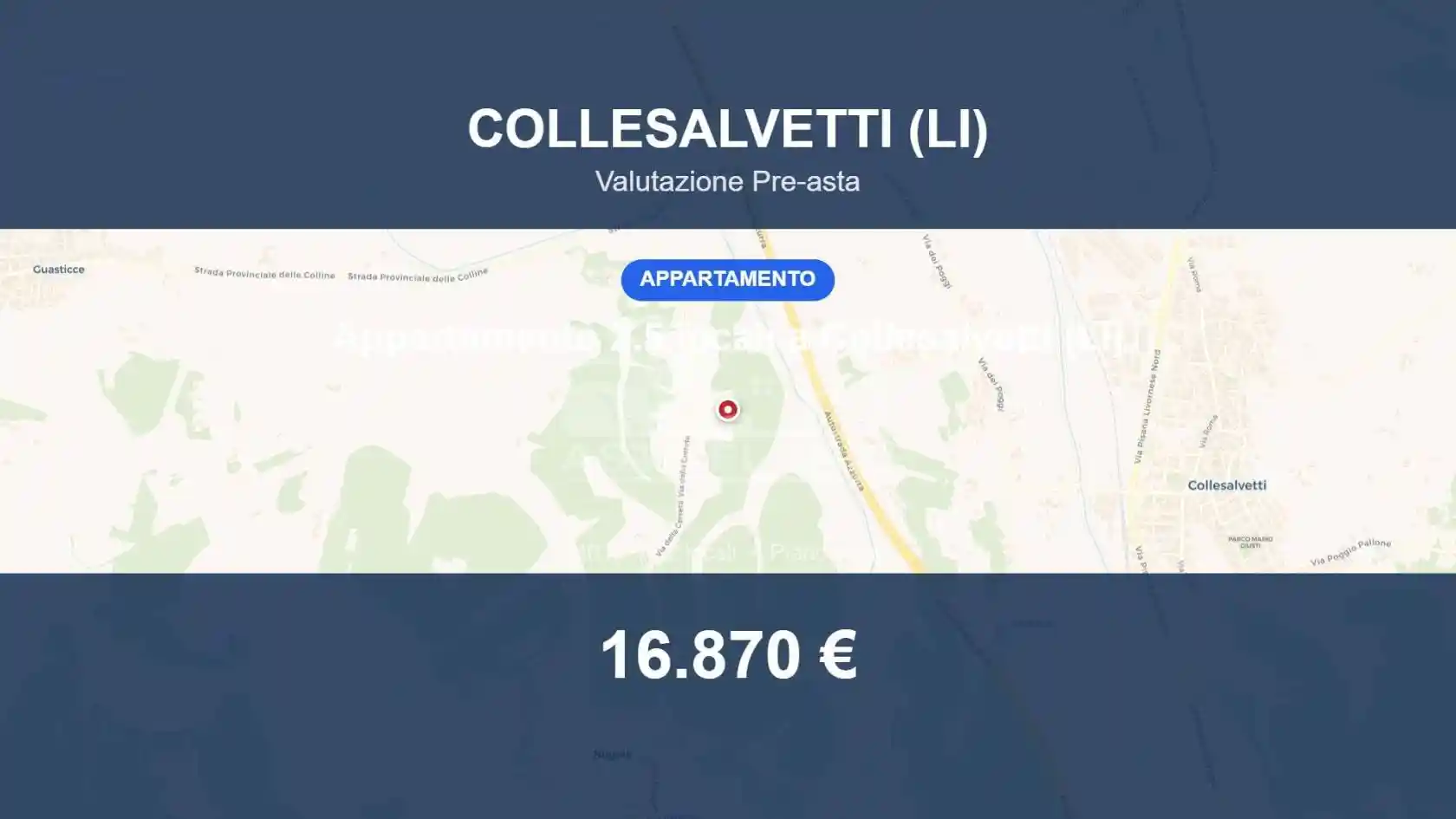 Appartamento in vendita a Collesalvetti