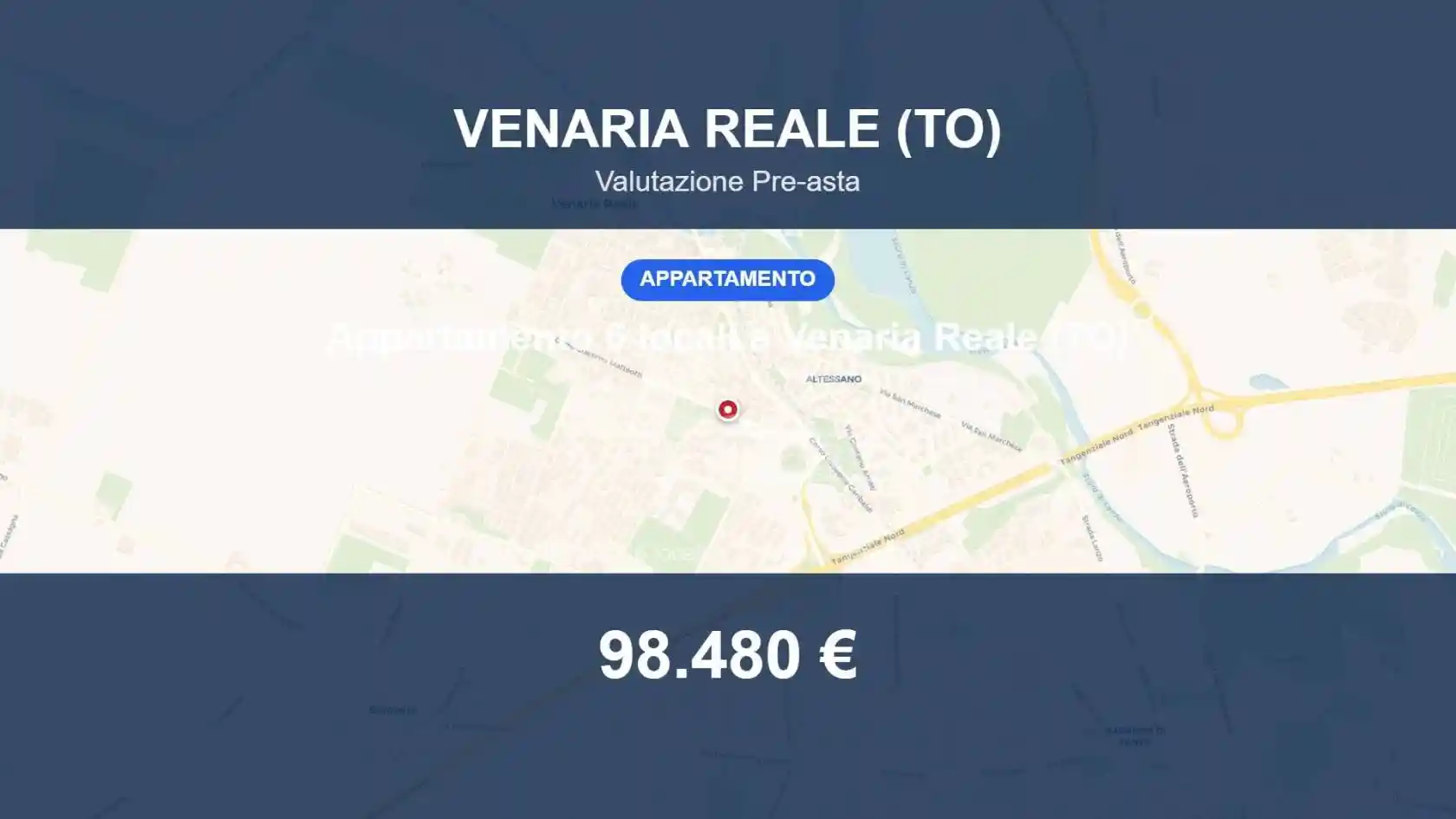 Appartamento in vendita a Venaria Reale