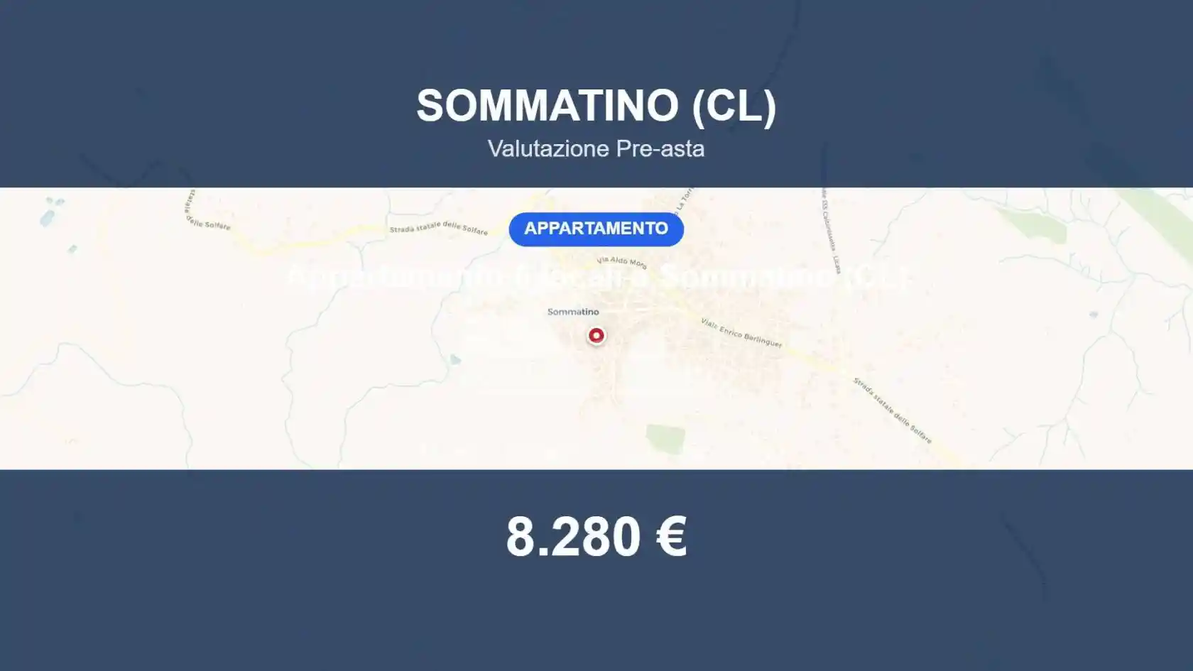 Appartamento in vendita a Sommatino