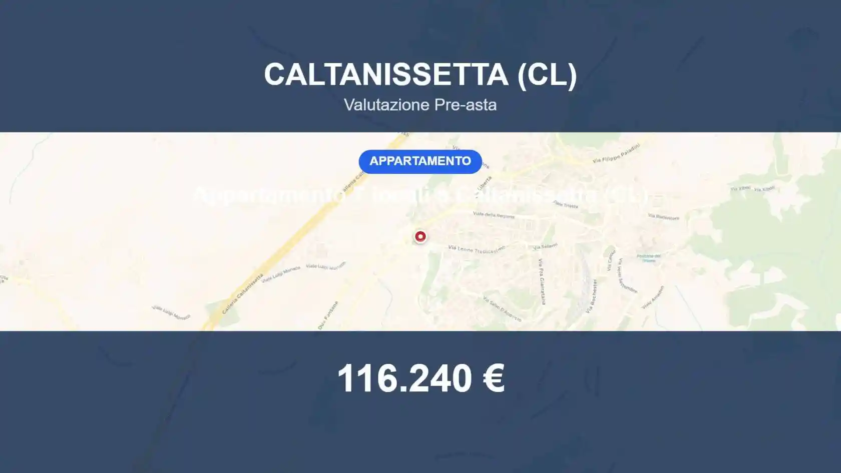 Appartamento in vendita a Caltanissetta