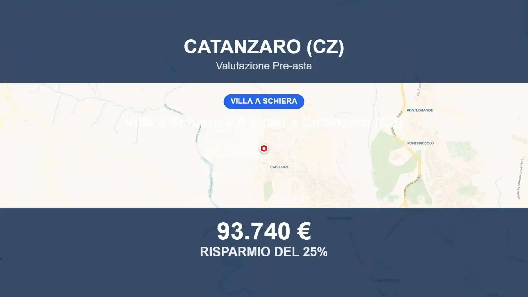 Villetta a schiera in vendita a Catanzaro
