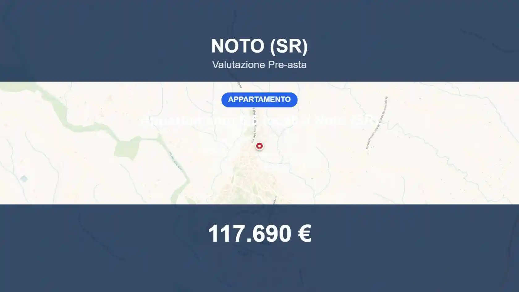 Appartamento in vendita a Noto