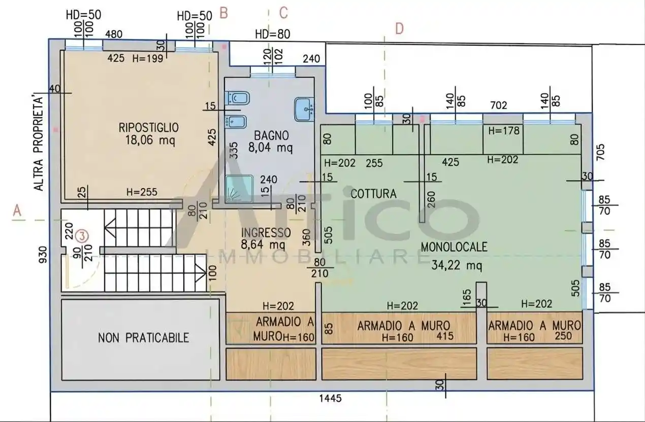 Attico - Mansarda in vendita a Rovigo