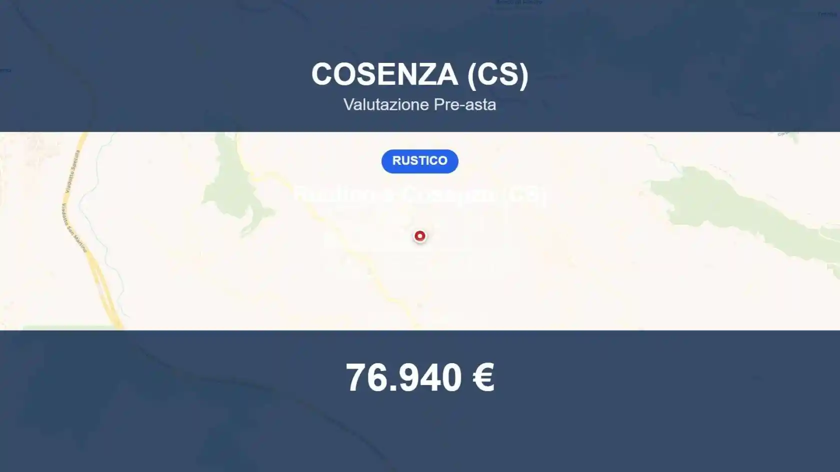 Rustico - Casale in vendita a Cosenza