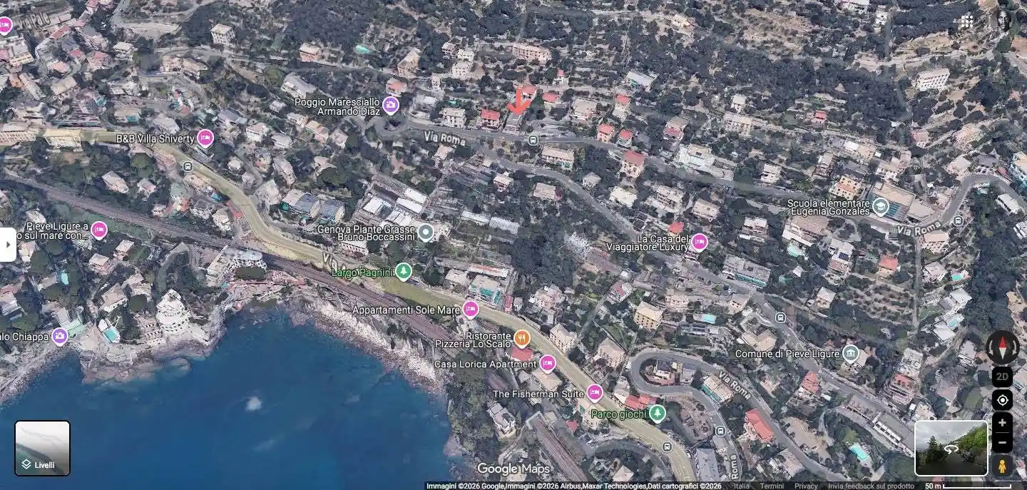 Appartamento in vendita a Pieve Ligure