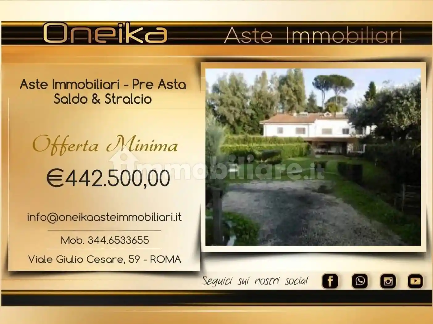 Villa in vendita a Roma