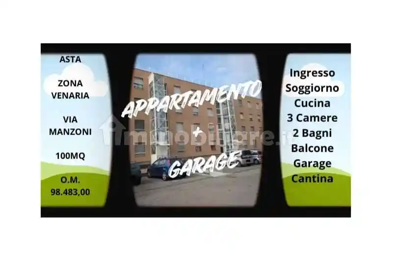 Appartamento in vendita a Venaria Reale