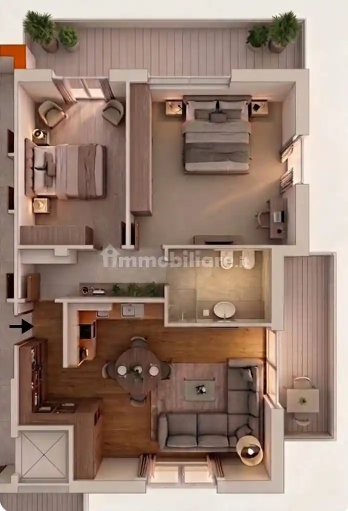 Appartamento in vendita a Roma