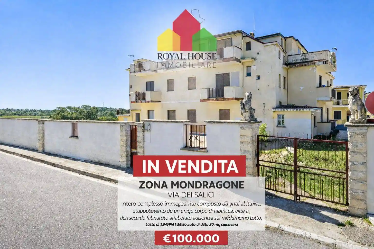 Palazzo - Edificio in vendita a Mondragone