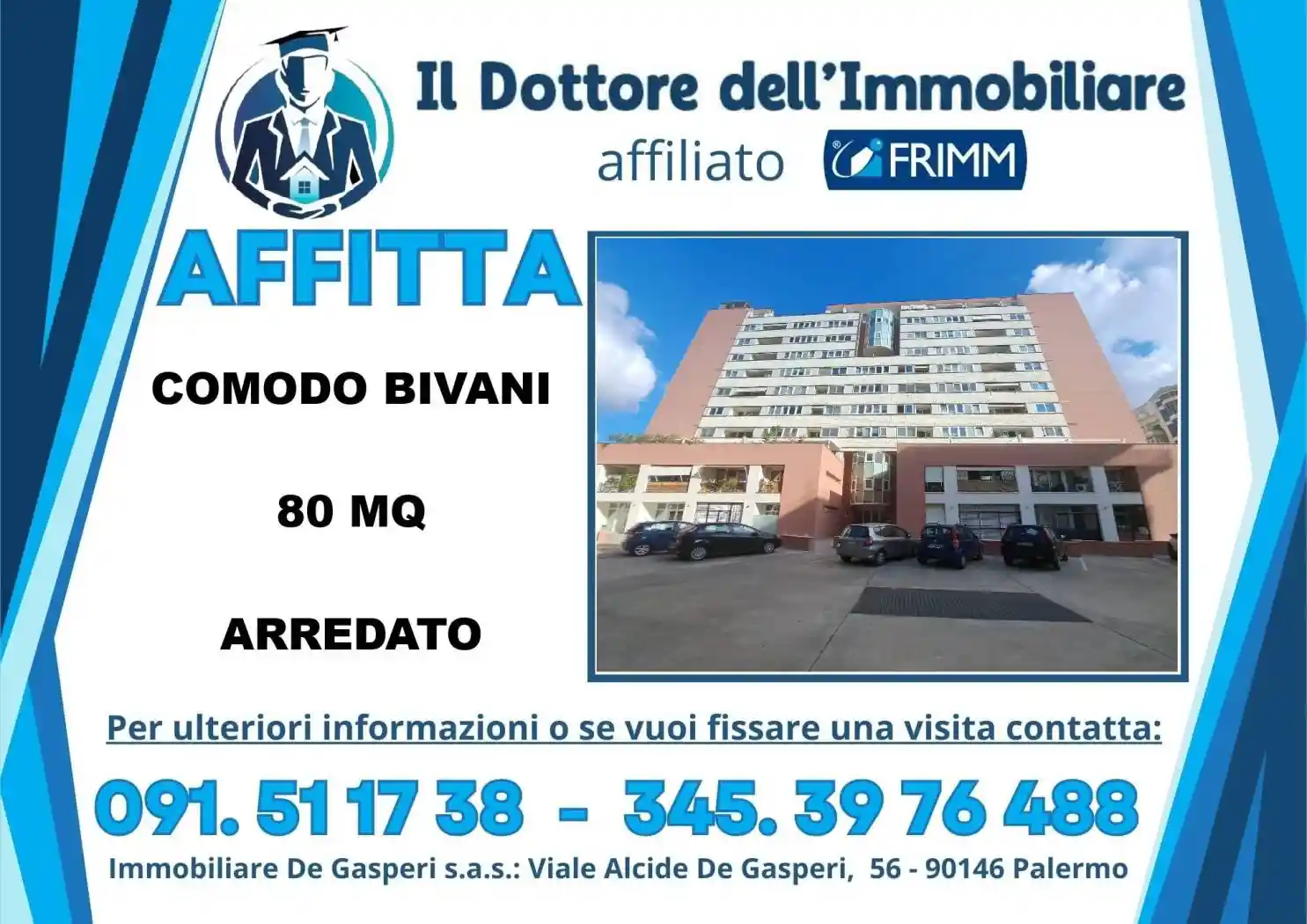 Appartamento in affitto a Palermo