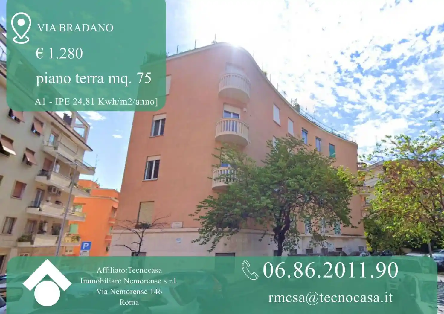 Appartamento in affitto a Roma