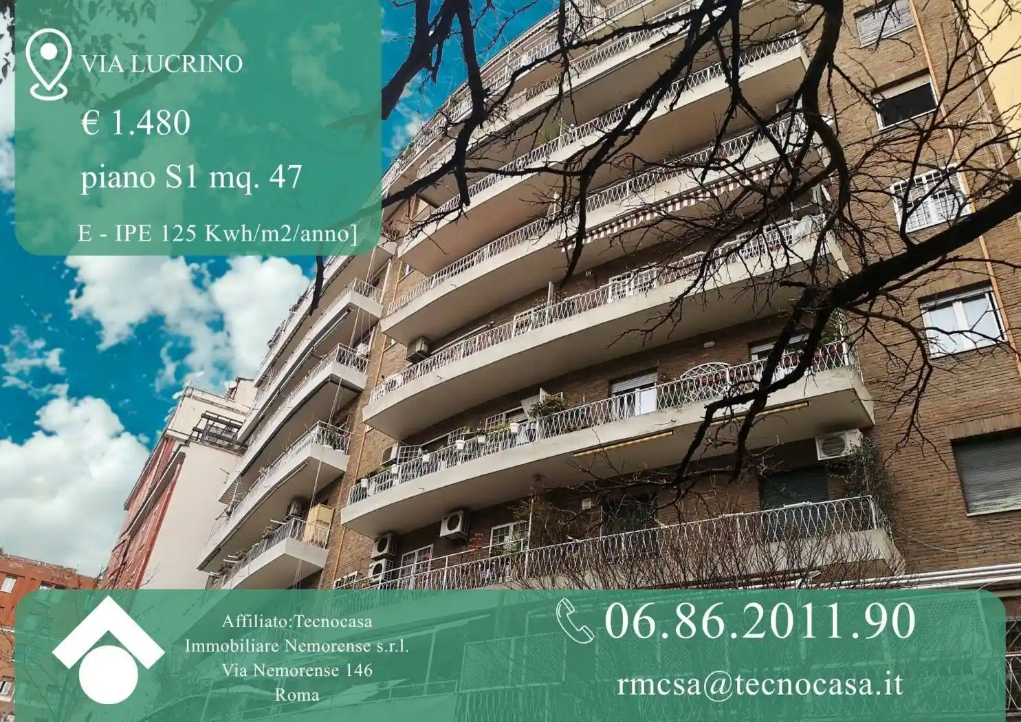 Appartamento in affitto a Roma