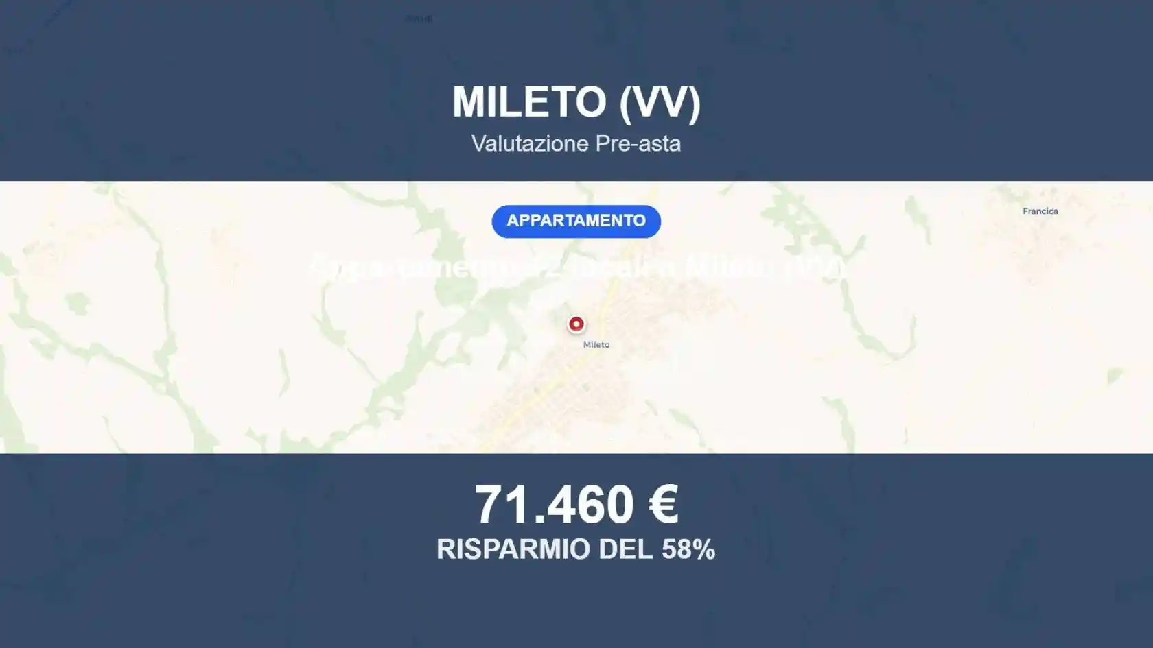 Appartamento in vendita a Mileto