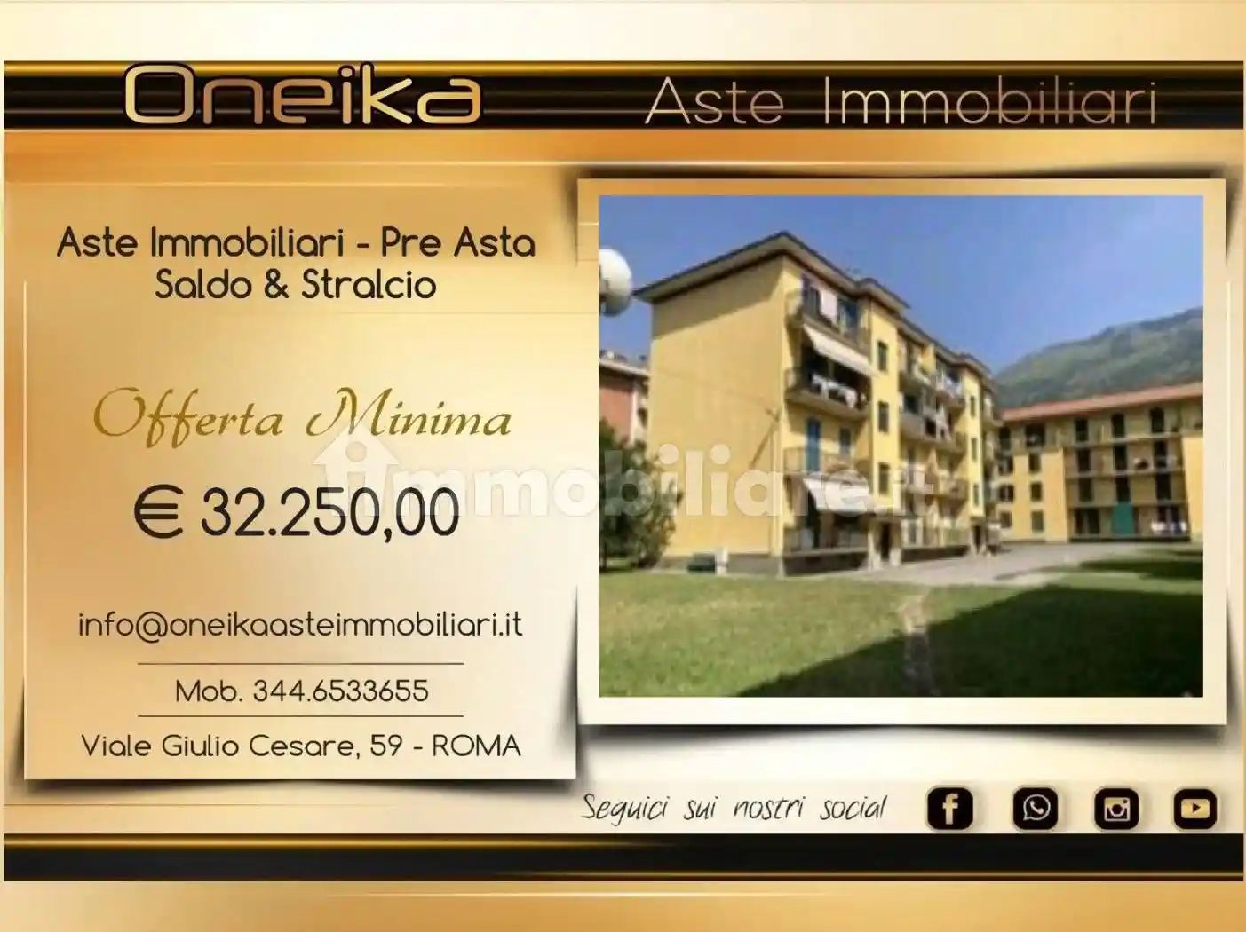 Appartamento in vendita a Susa