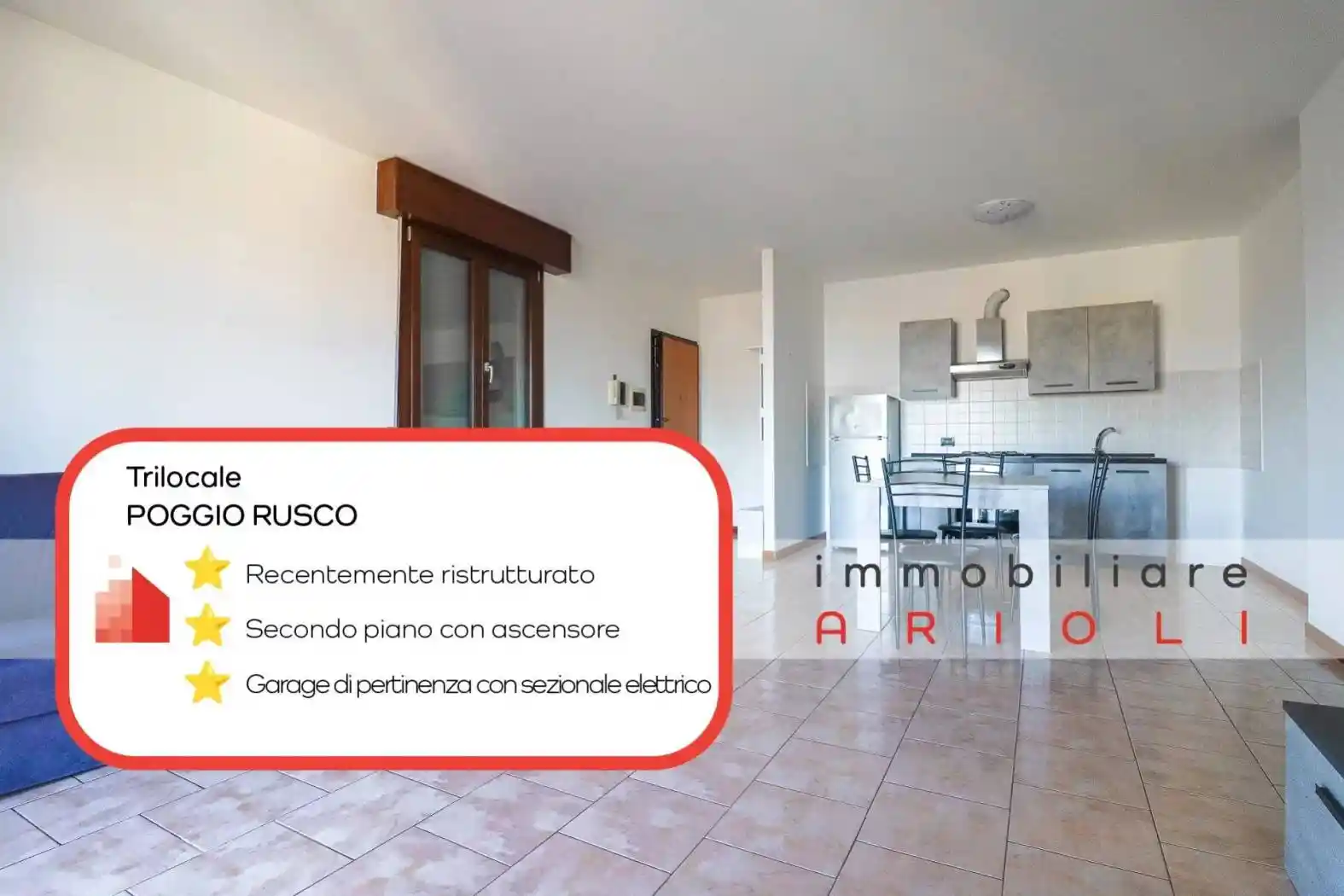 Appartamento in vendita a Poggio Rusco