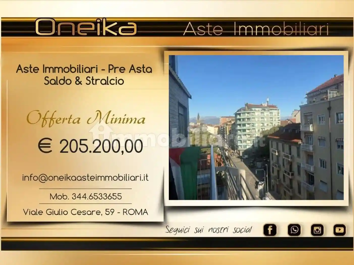 Appartamento in vendita a Torino