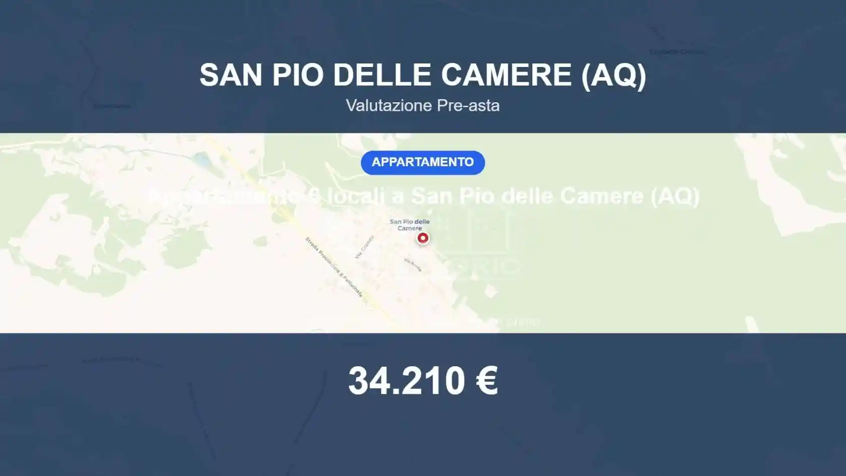 Appartamento in vendita a San Pio delle Camere