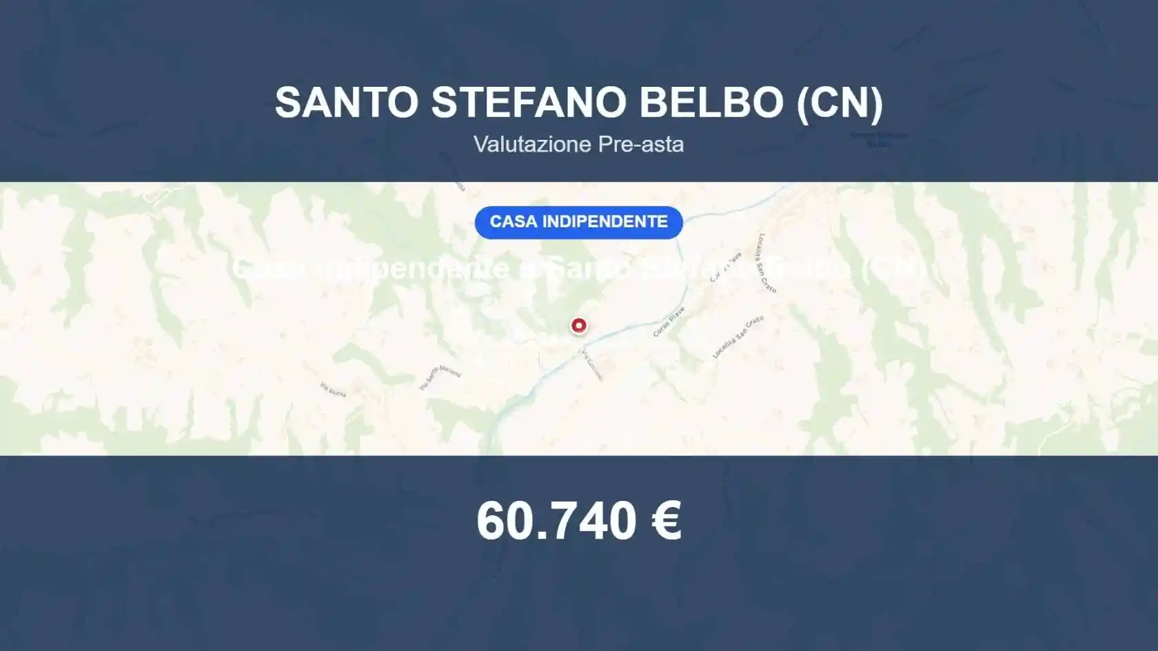 Villa in vendita a Santo Stefano Belbo