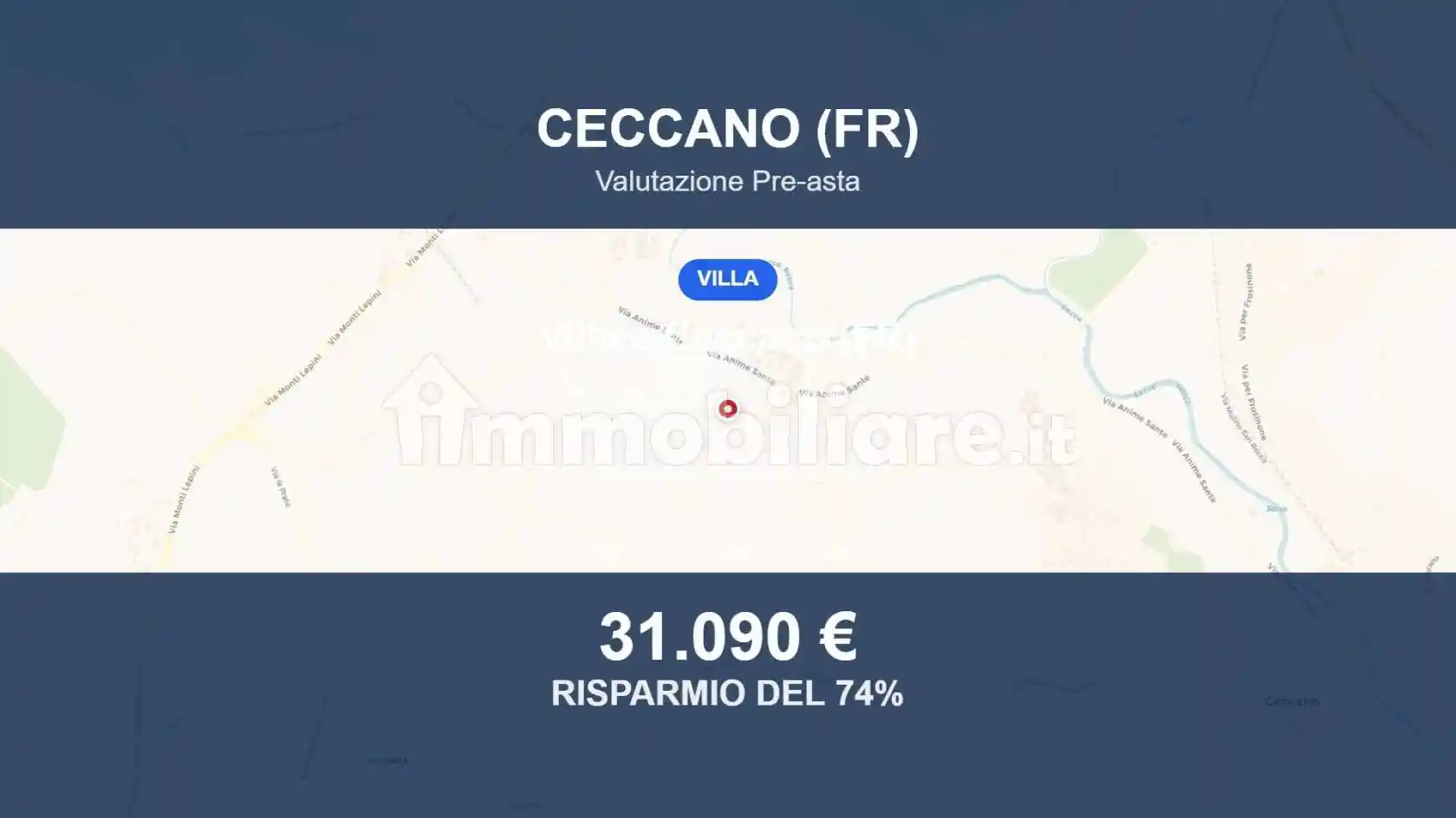 Villa in vendita a Ceccano