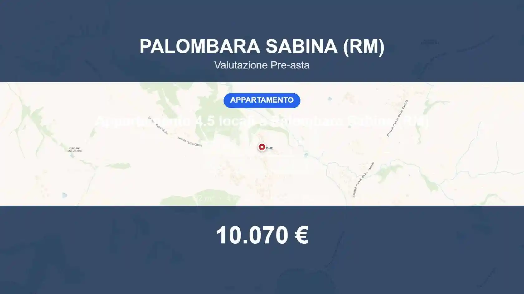 Appartamento in vendita a Palombara Sabina