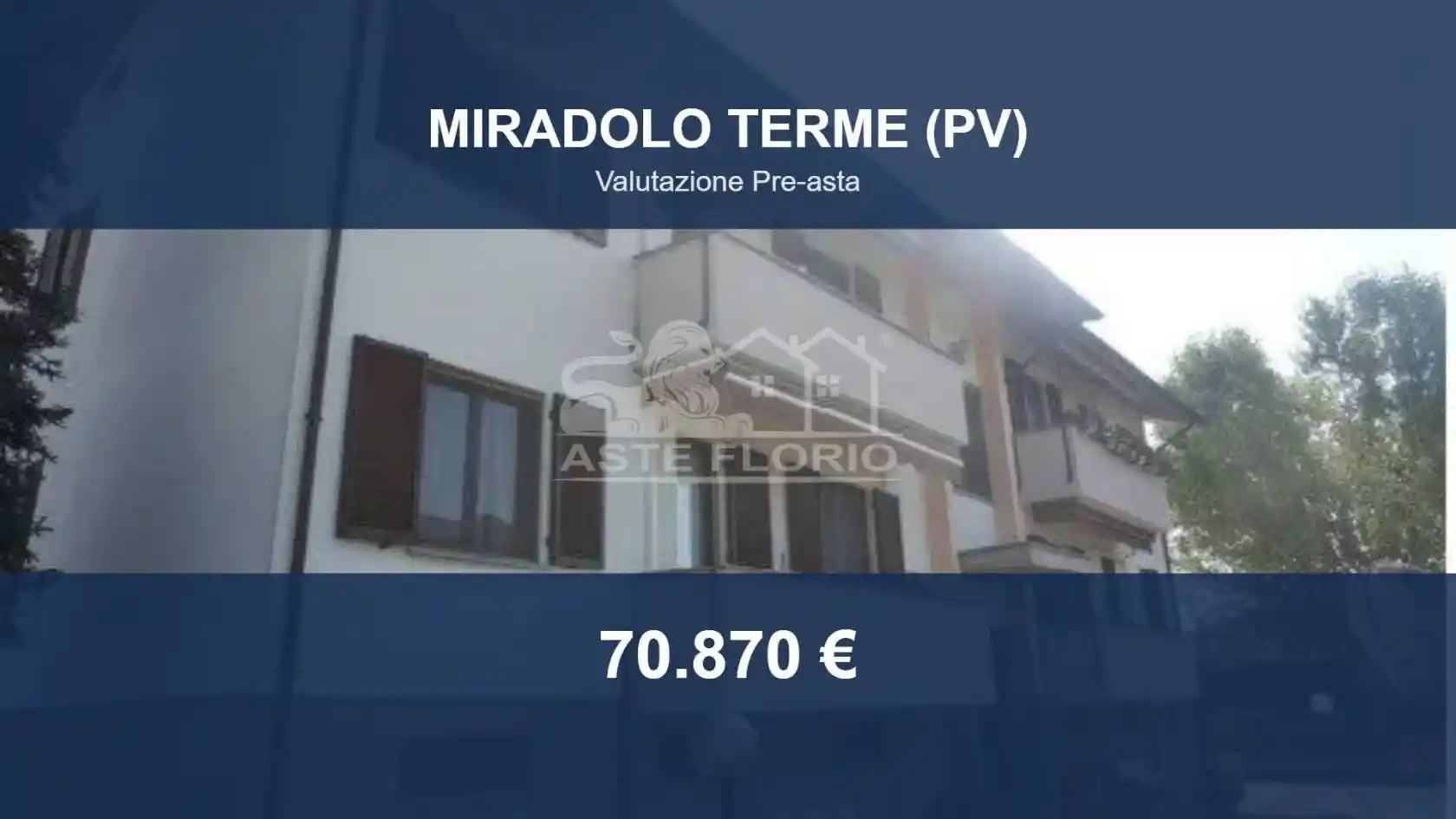 Appartamento in vendita a Miradolo Terme