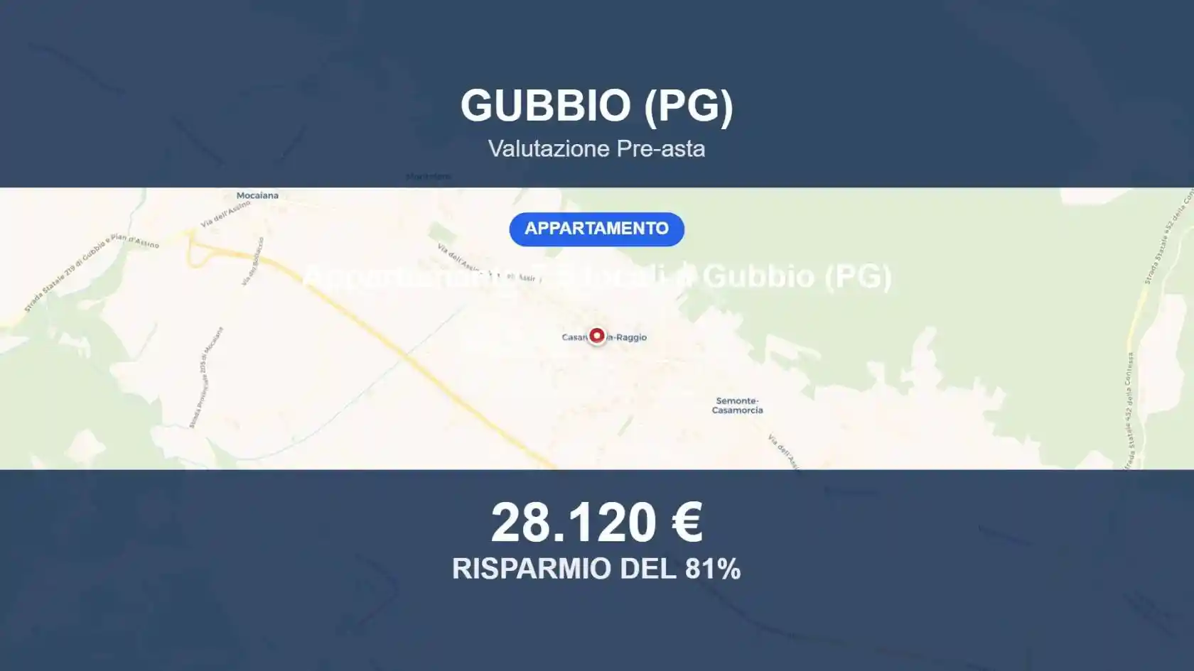 Appartamento in vendita a Gubbio