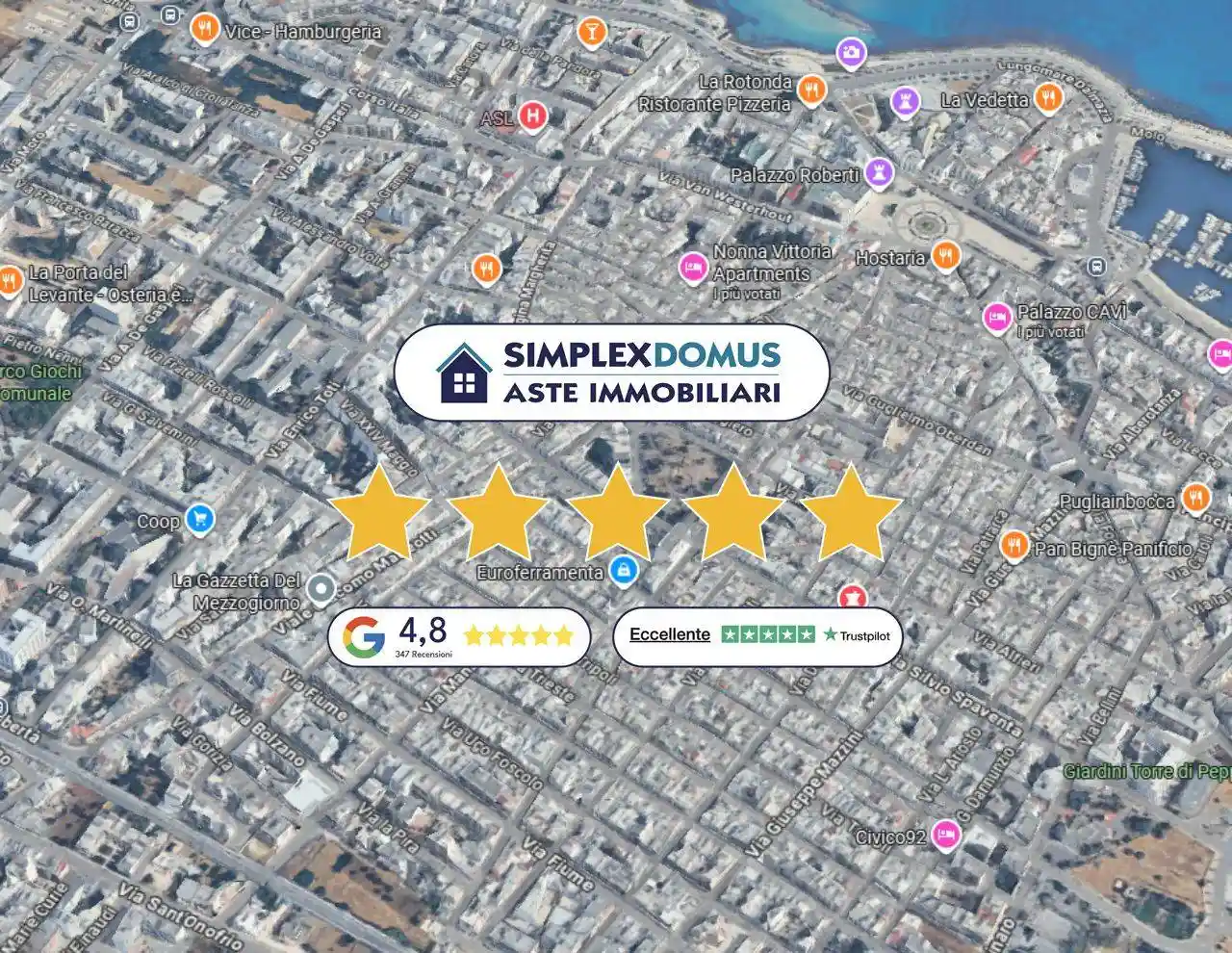 Appartamento in vendita a Mola di Bari