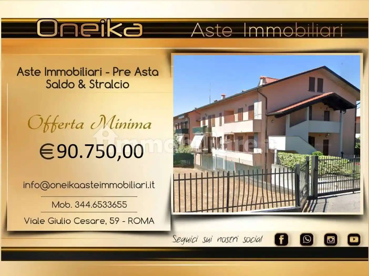 Appartamento in vendita a Verderio