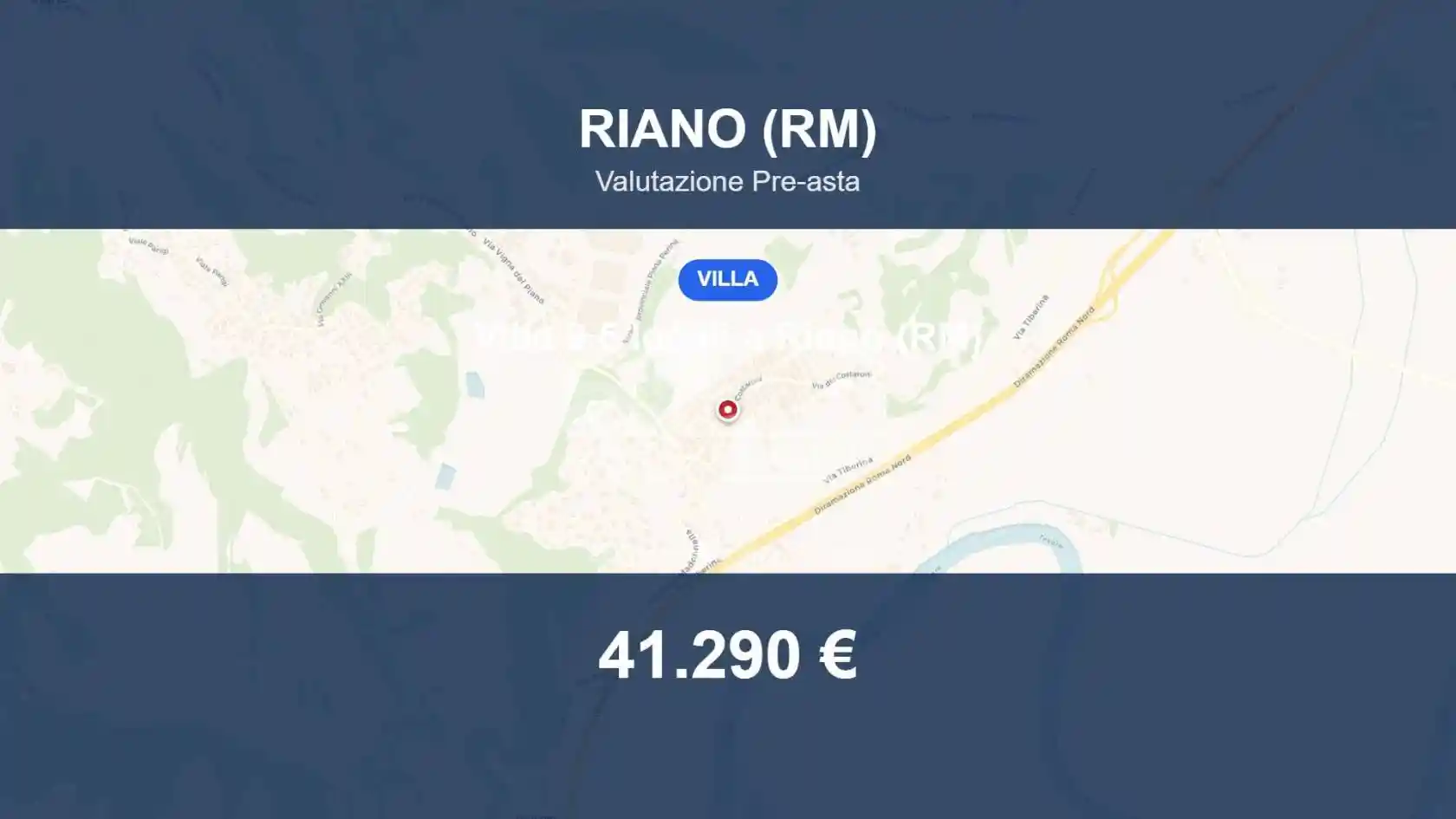 Villa in vendita a Riano