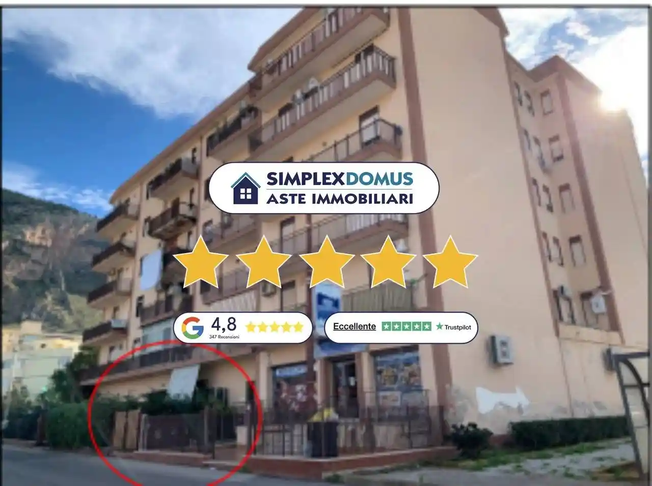 Appartamento in vendita a Capaci