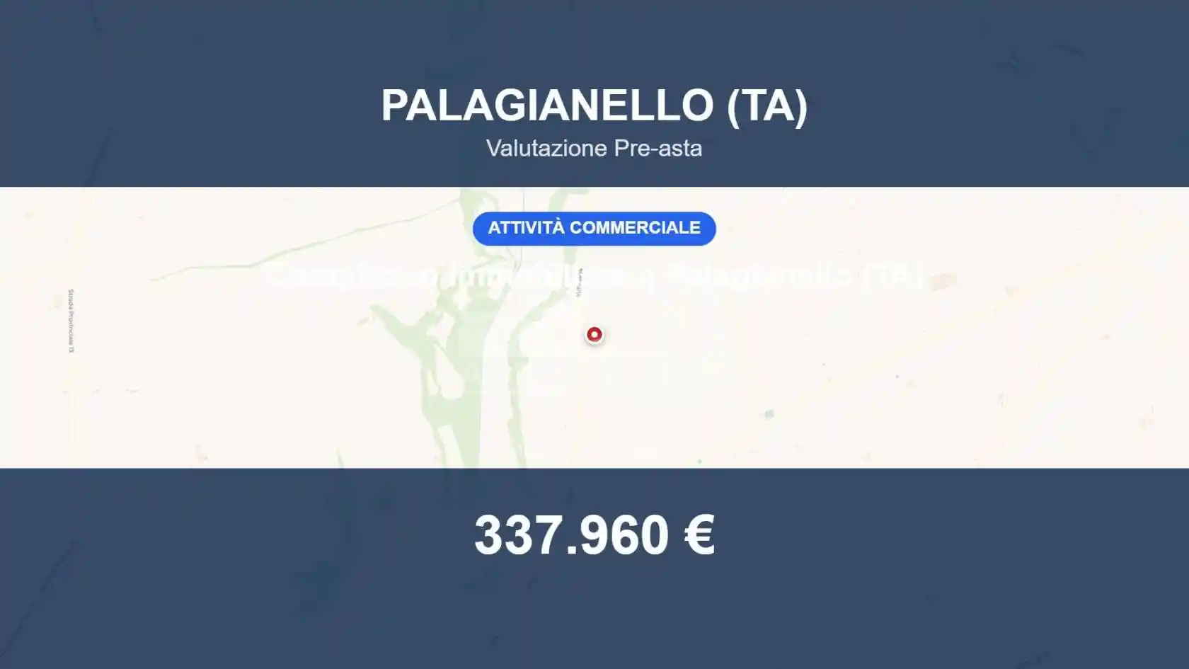 Appartamento in vendita a Palagianello