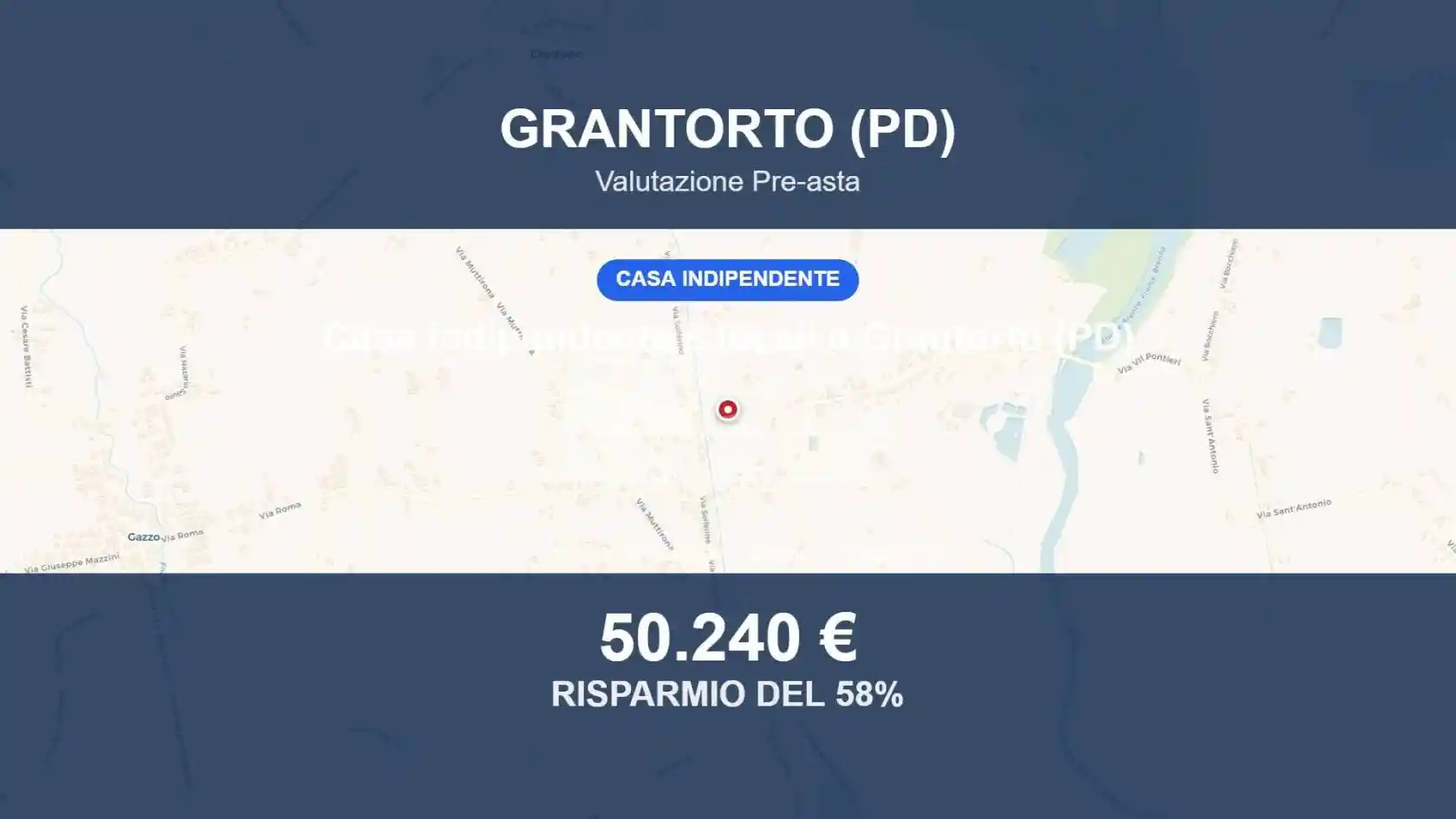 Villa in vendita a Grantorto