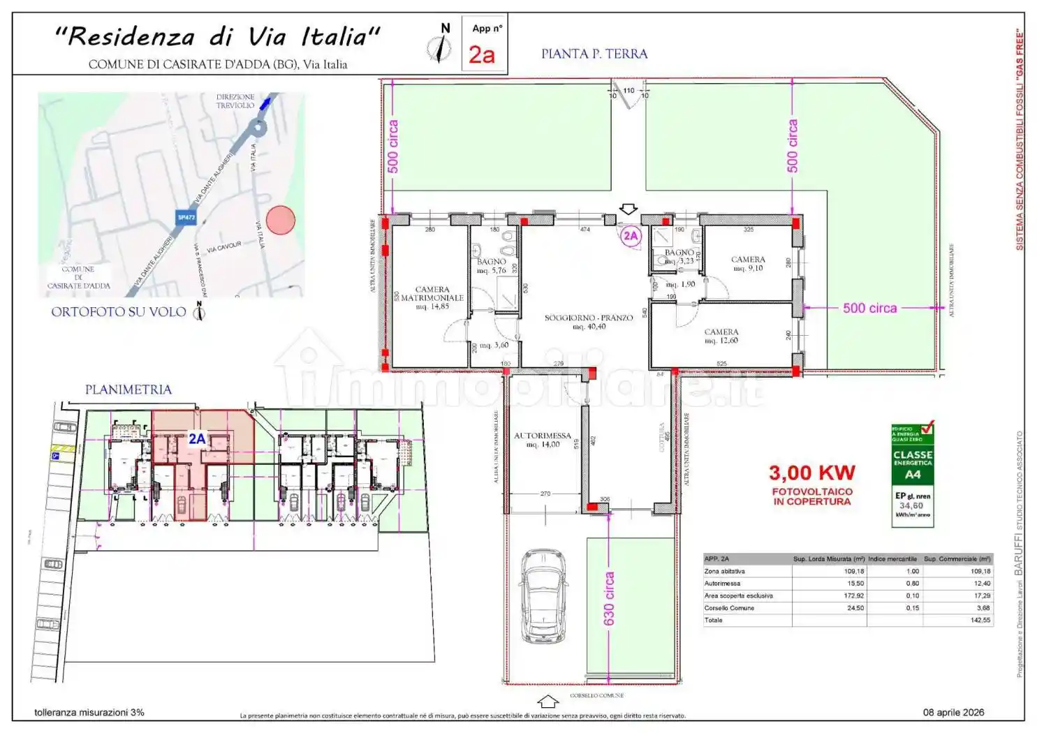 Villa in vendita a Casirate d'Adda