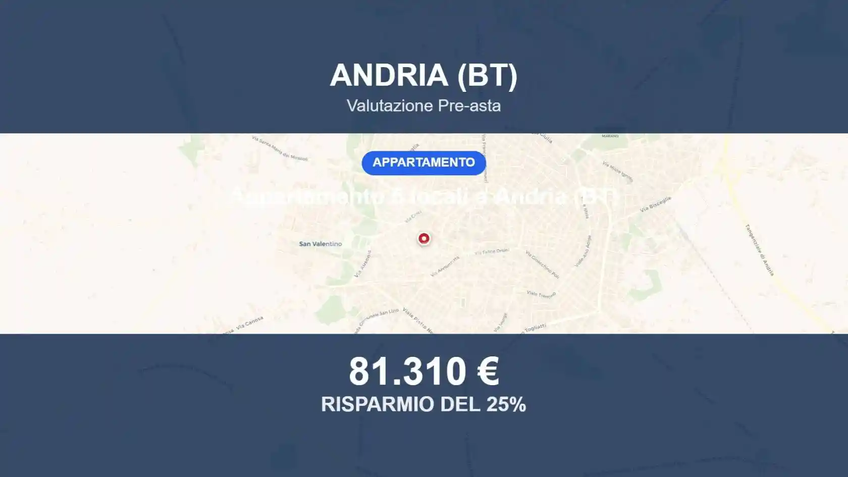 Appartamento in vendita a Andria