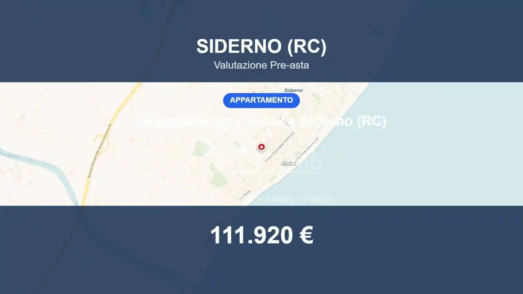 Appartamento in vendita a Siderno